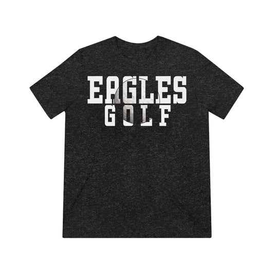 Golf Cutout - Bella+Canva Unisex Triblend Tee