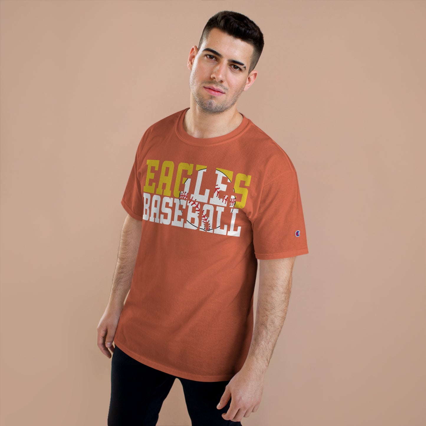 Baseball Cutout - Champion T-Shirt