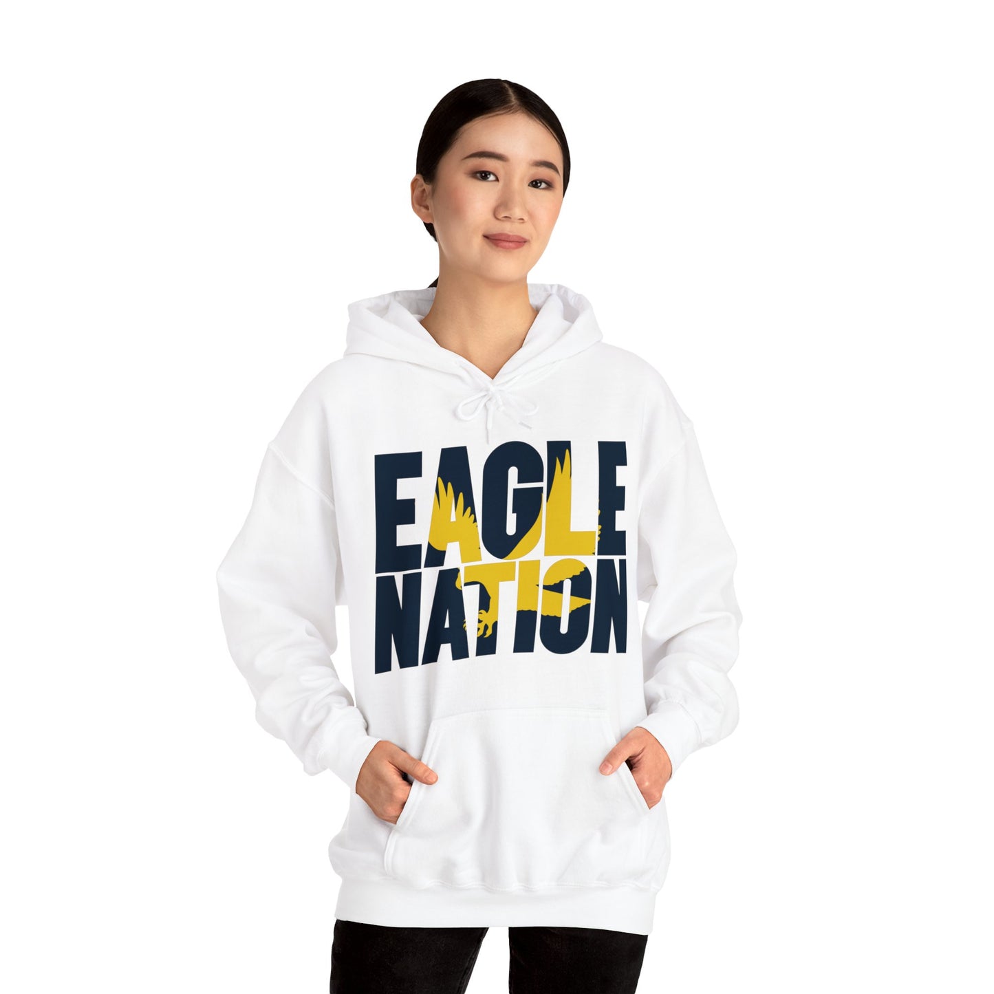 Eagle Nation - Gildan Unisex Heavy Blend™ Hooded Sweatshirt