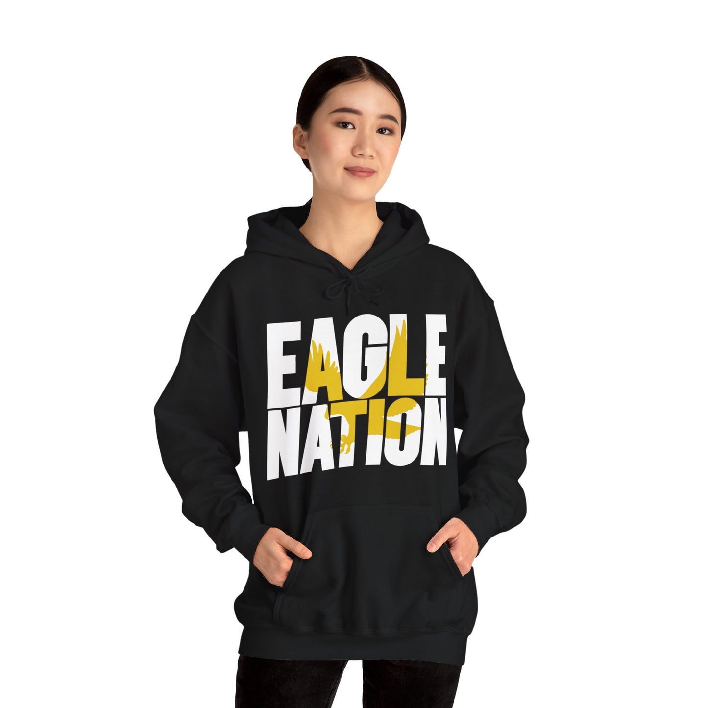 Eagle Nation - Gildan Unisex Heavy Blend™ Hooded Sweatshirt