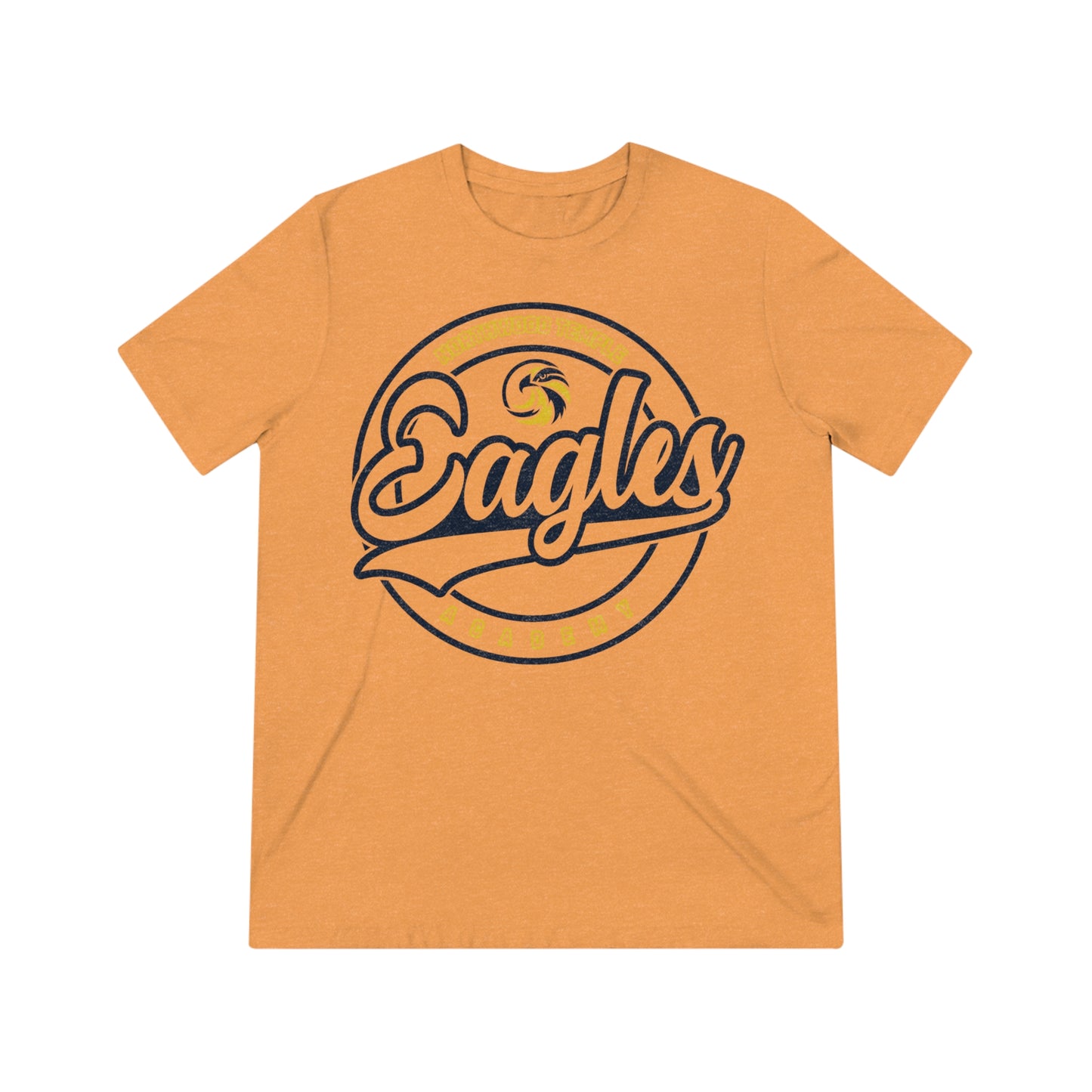 Eagles Circle Stamp - Bella-Canva Unisex Triblend Tee