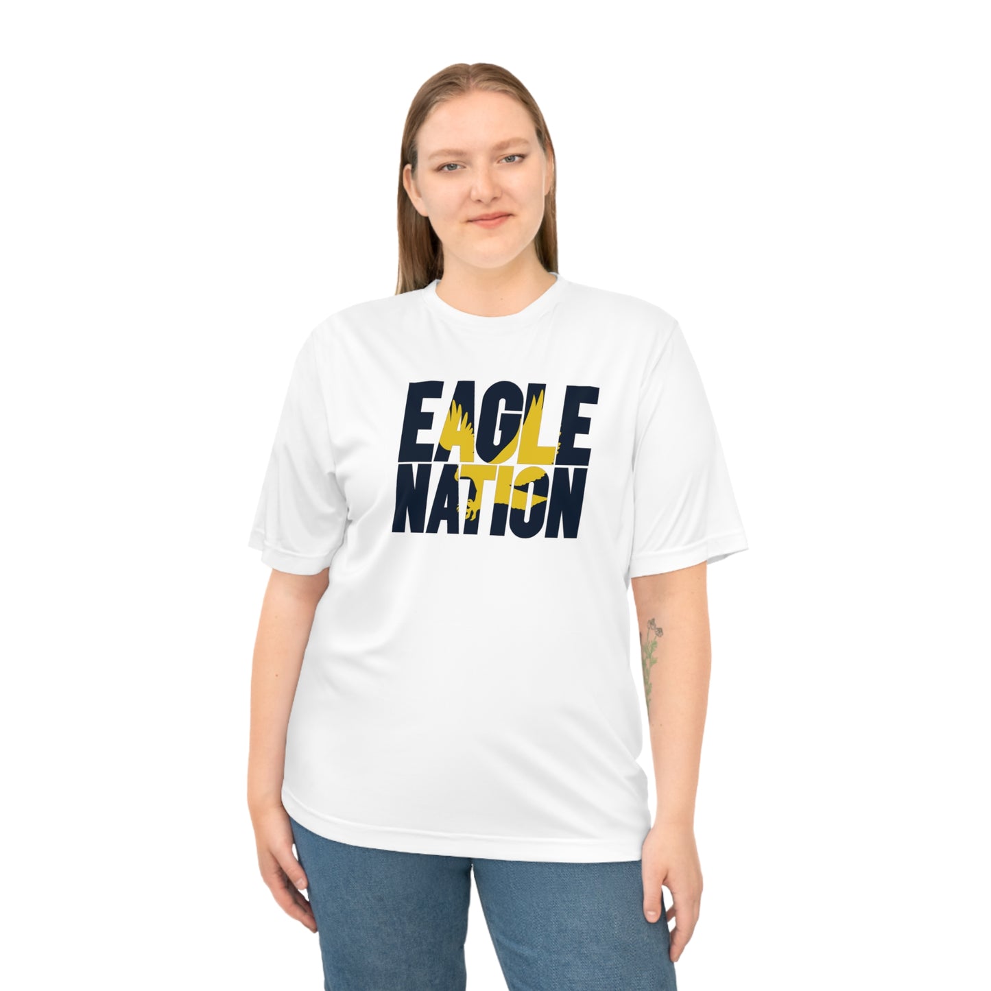 Eagle Nation - Team 365 Unisex Zone Performance T-shirt