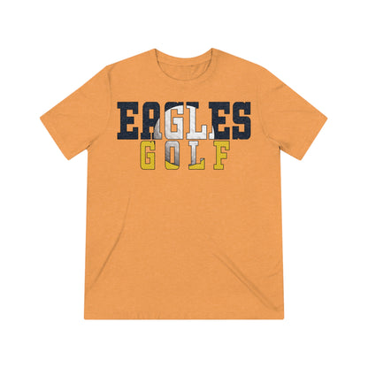 Golf Cutout - Bella+Canva Unisex Triblend Tee