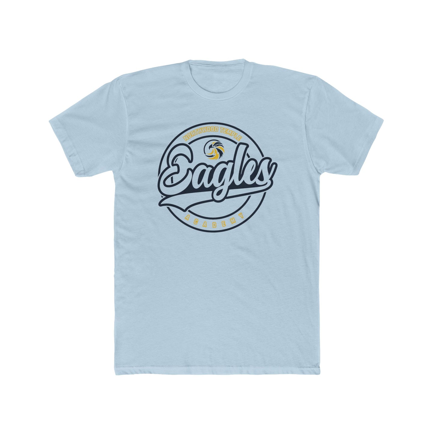 Eagles Circle Stamp - Next Level Men's Cotton Crew Tee