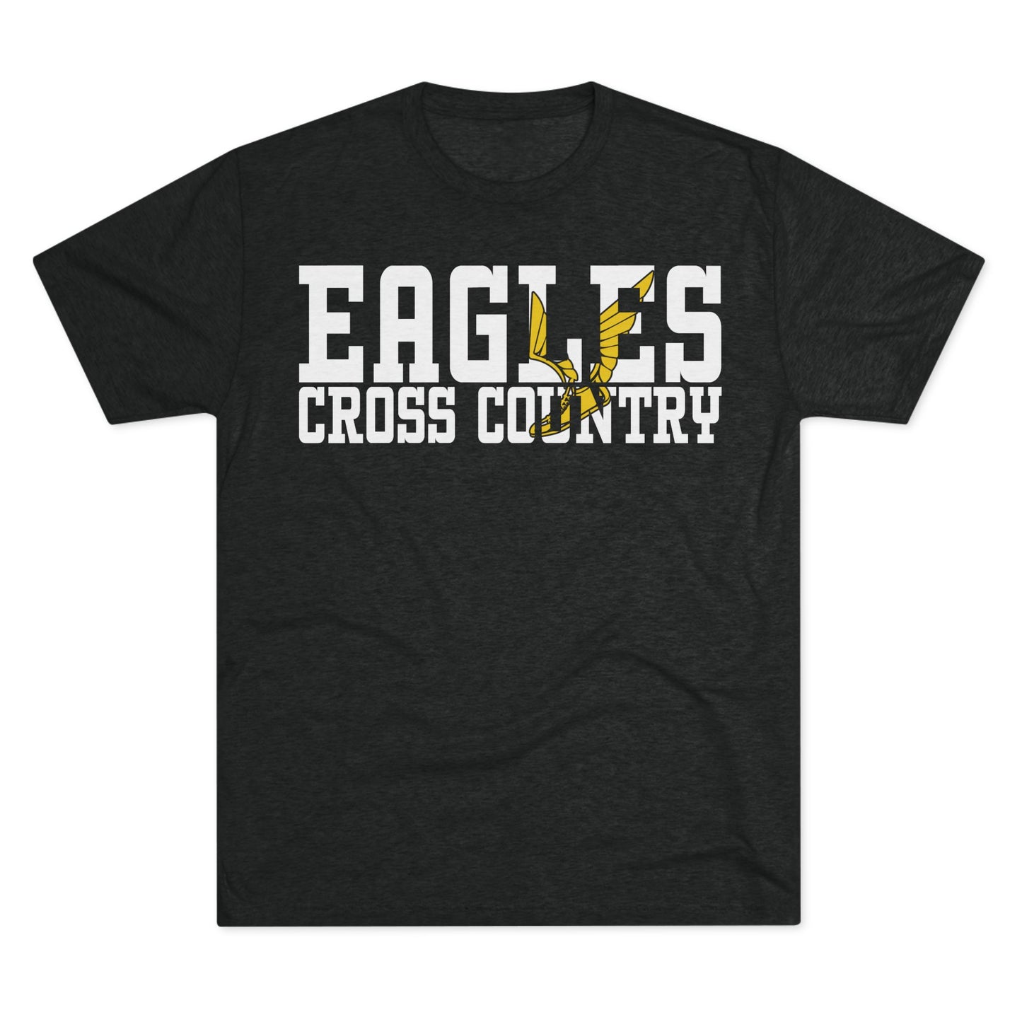 Cross Country Cutout - Next Level Unisex Tri-Blend Crew Tee