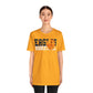 Basketball Cutout - Bella+Canva Unisex Jersey Short Sleeve Tee