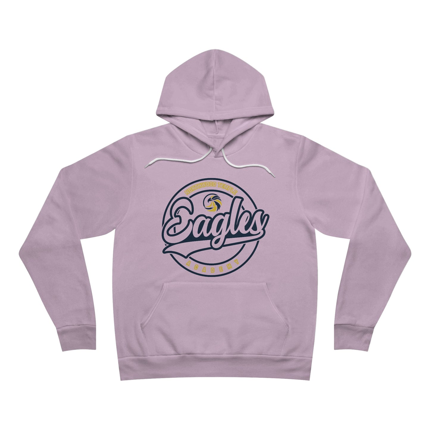 Eagles Circle Stamp - Bella+Canva Unisex Sponge Fleece Pullover Hoodie