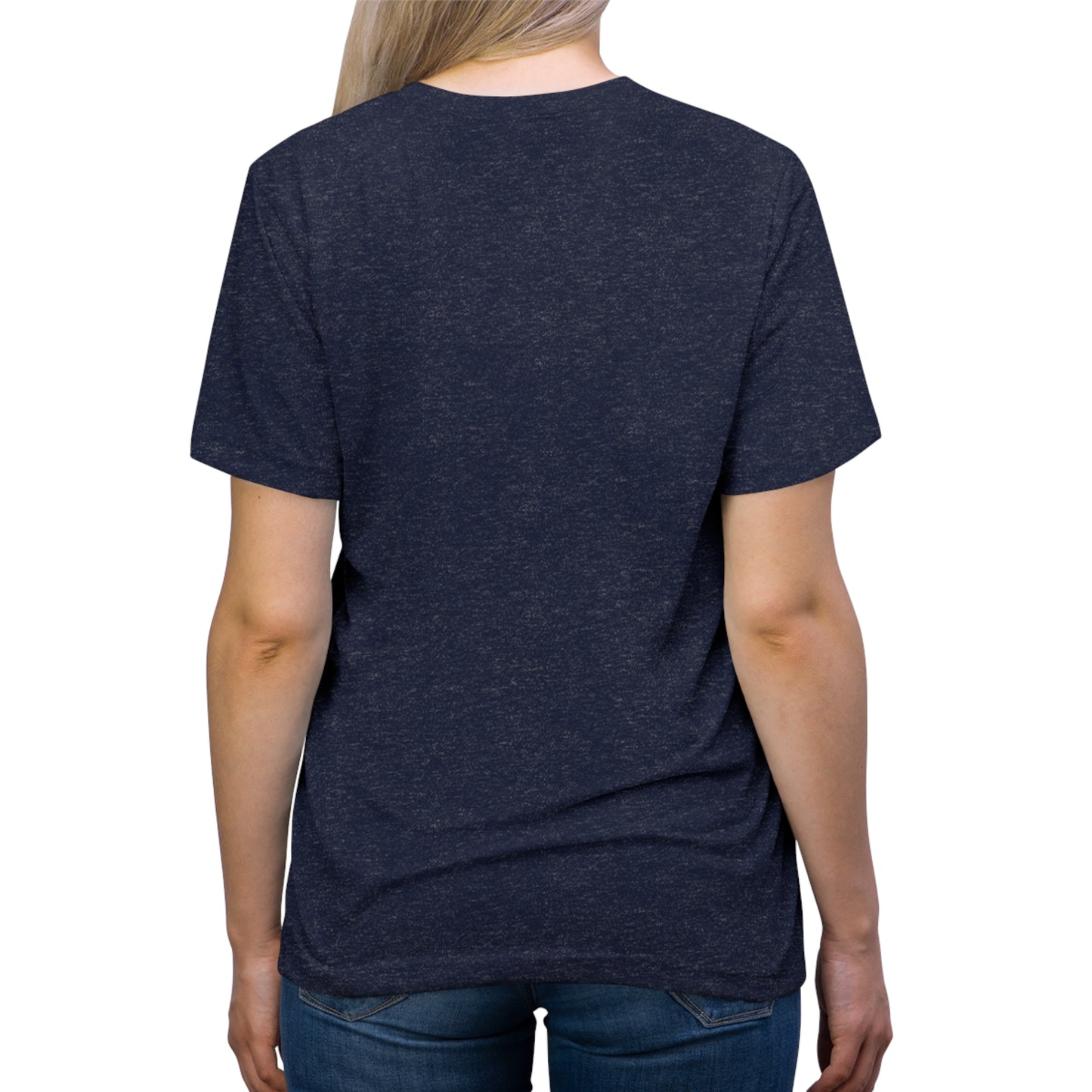 Volleyball Cutout - Bella+Canva Unisex Triblend Tee