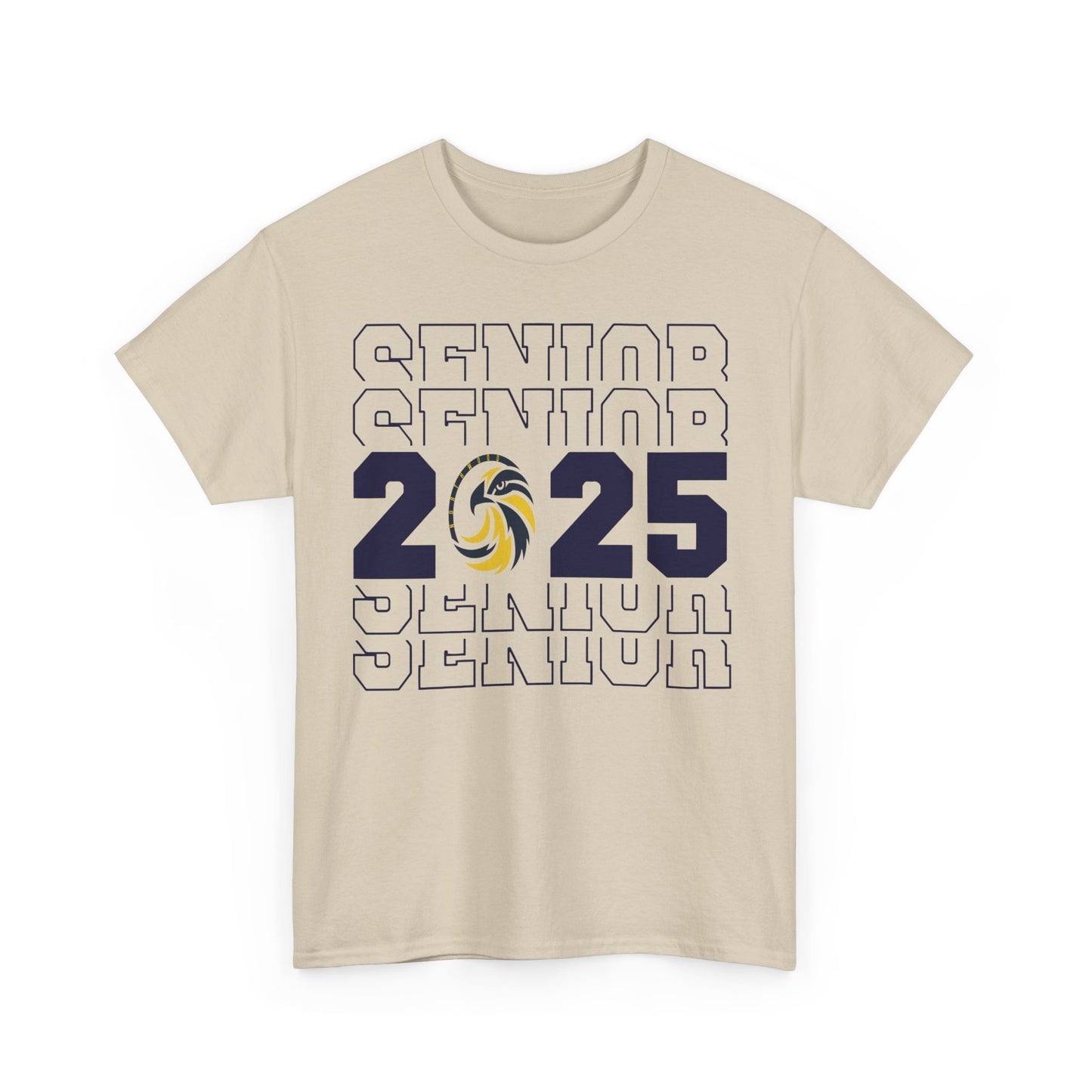 Senior Stacked c/o 2025 - Gildan Unisex Heavy Cotton Tee