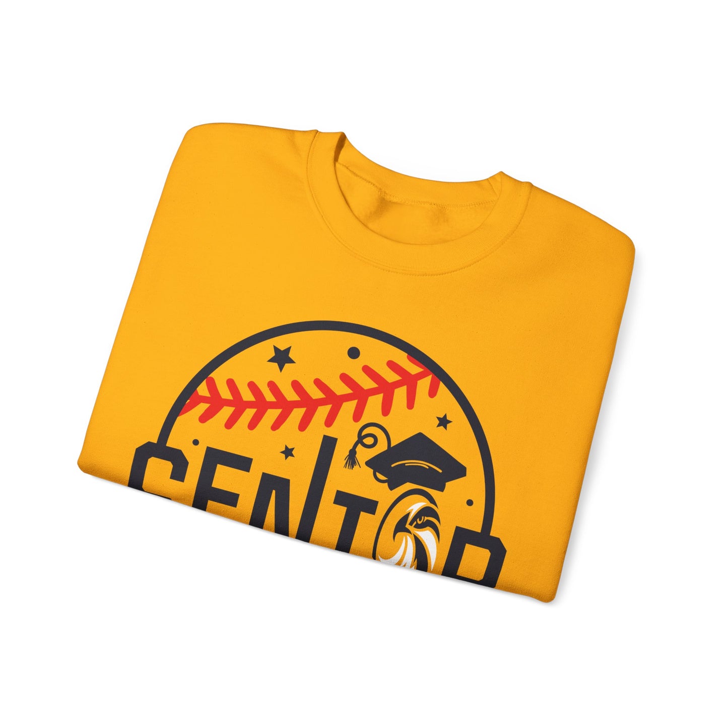 Seniors 2024 Baseball - Gildan Unisex Heavy Blend™ Crewneck Sweatshirt