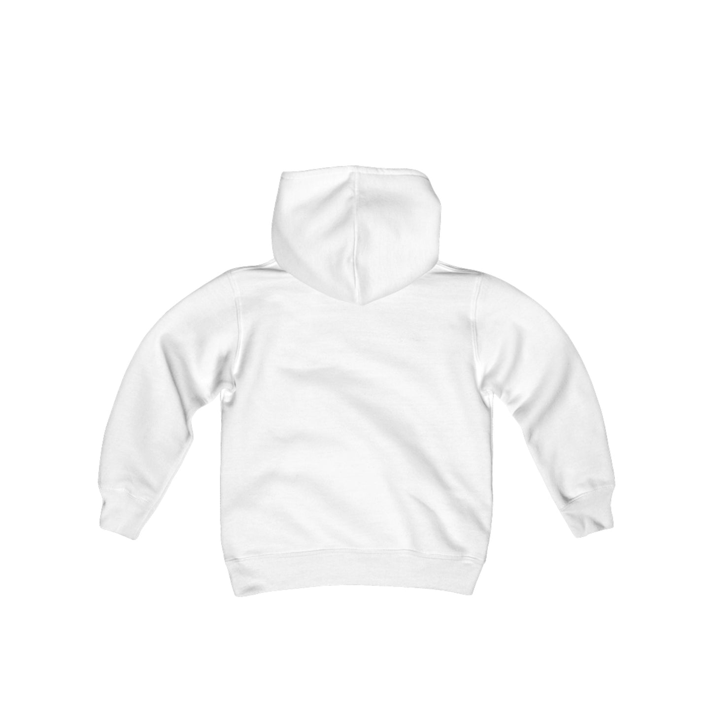 Soccer Cutout - Gildan Youth Heavy Blend Hooded Sweatshirt