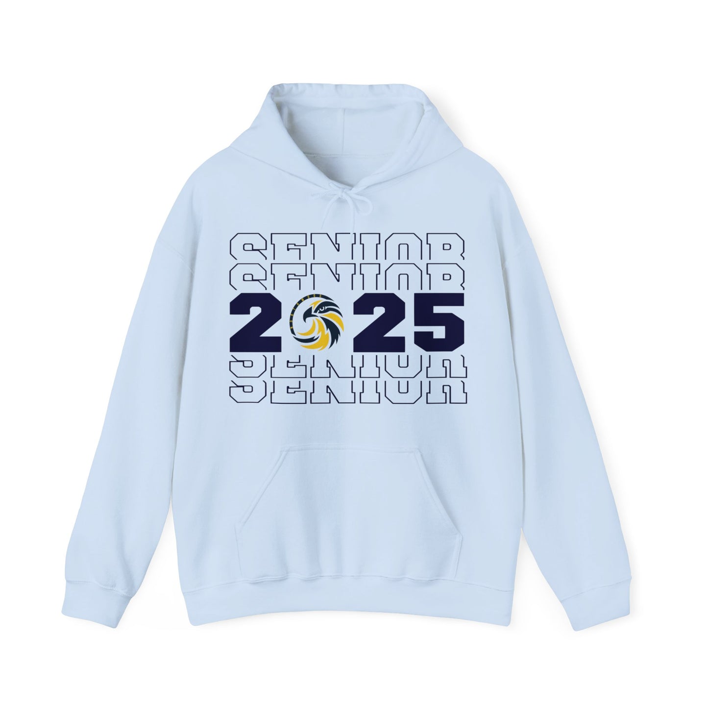 Senior Stacked c/o 2025 - Gildan Unisex Heavy Blend™ Hooded Sweatshirt