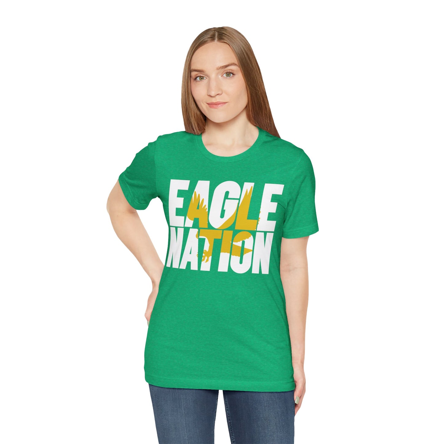 Eagle Nation - Bella+Canva Unisex Jersey Short Sleeve Tee