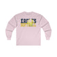 Softball Cutout - Gildan Ultra Cotton Long Sleeve Tee