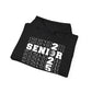 Senior Cross Stacked c/o 2025 Hoodie - Gildan Unisex Heavy Blend™ Hooded Sweatshirt