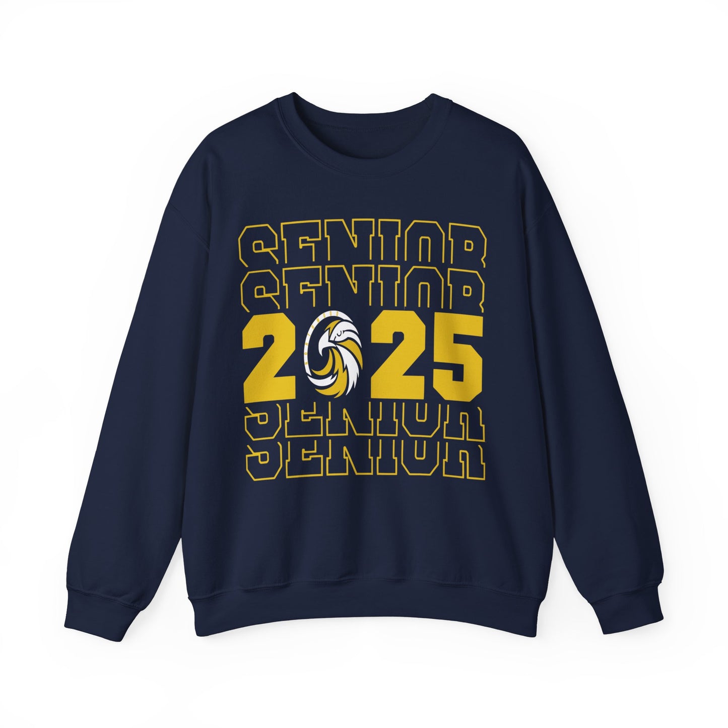 Senior Stacked c/o 2025 - Gildan Unisex Heavy Blend™ Crewneck Sweatshirt