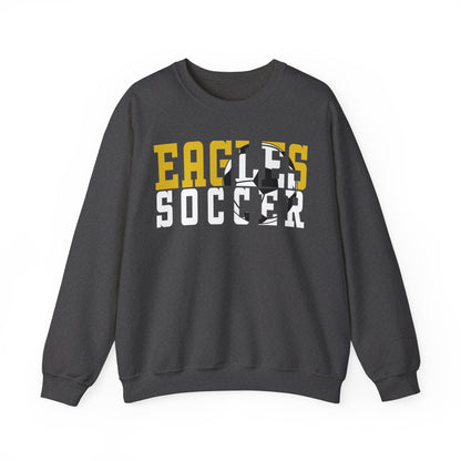 Soccer Cutout - Gildan Unisex Heavy Blend™ Crewneck Sweatshirt