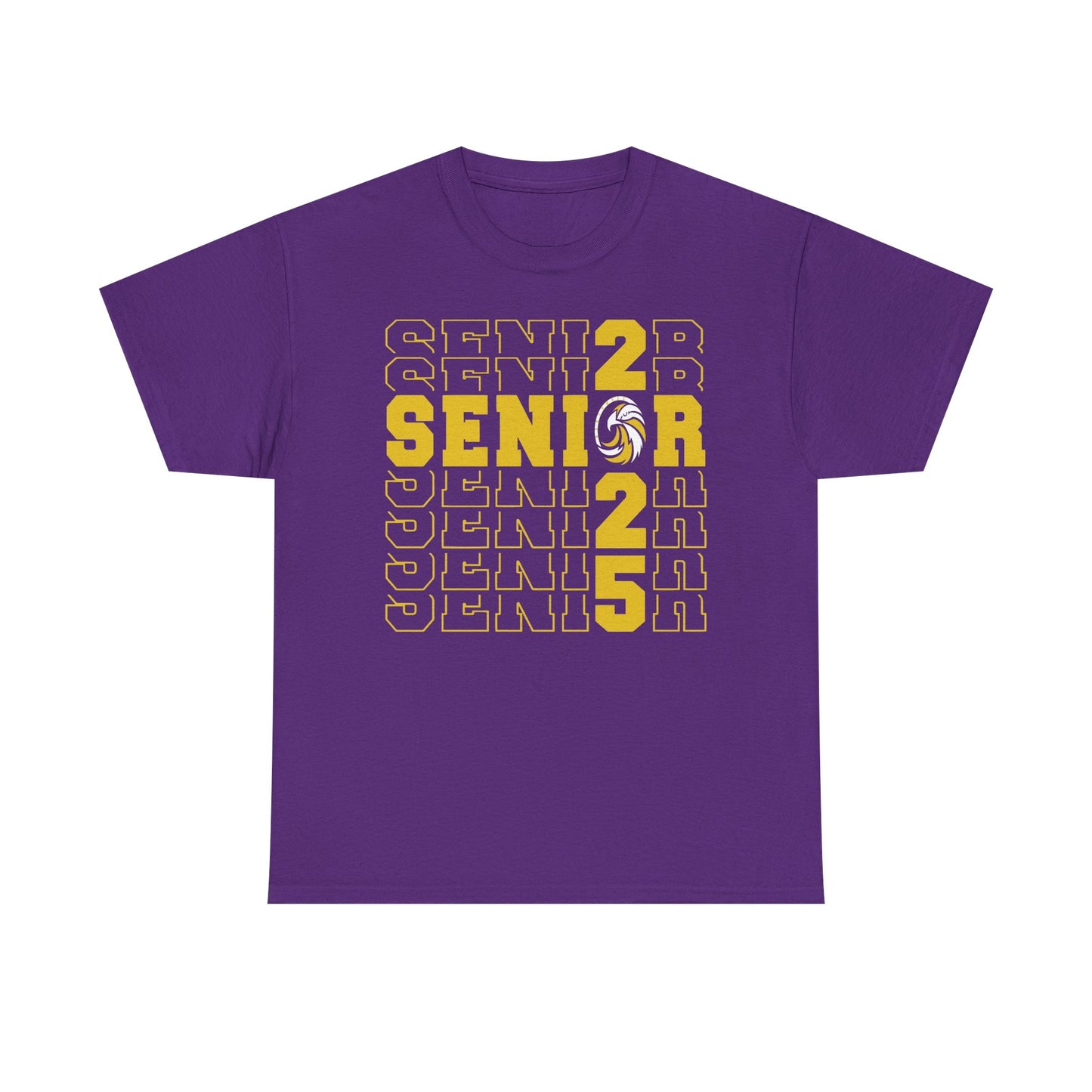 Seniors Cross Stacked c/o 2025 - Gildan Unisex Heavy Cotton Tee