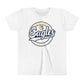 Eagles Circle Stamp - Bella+Canva Youth Short Sleeve Tee