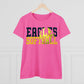 Softball Cutout - Gildan Women's Midweight Cotton Tee