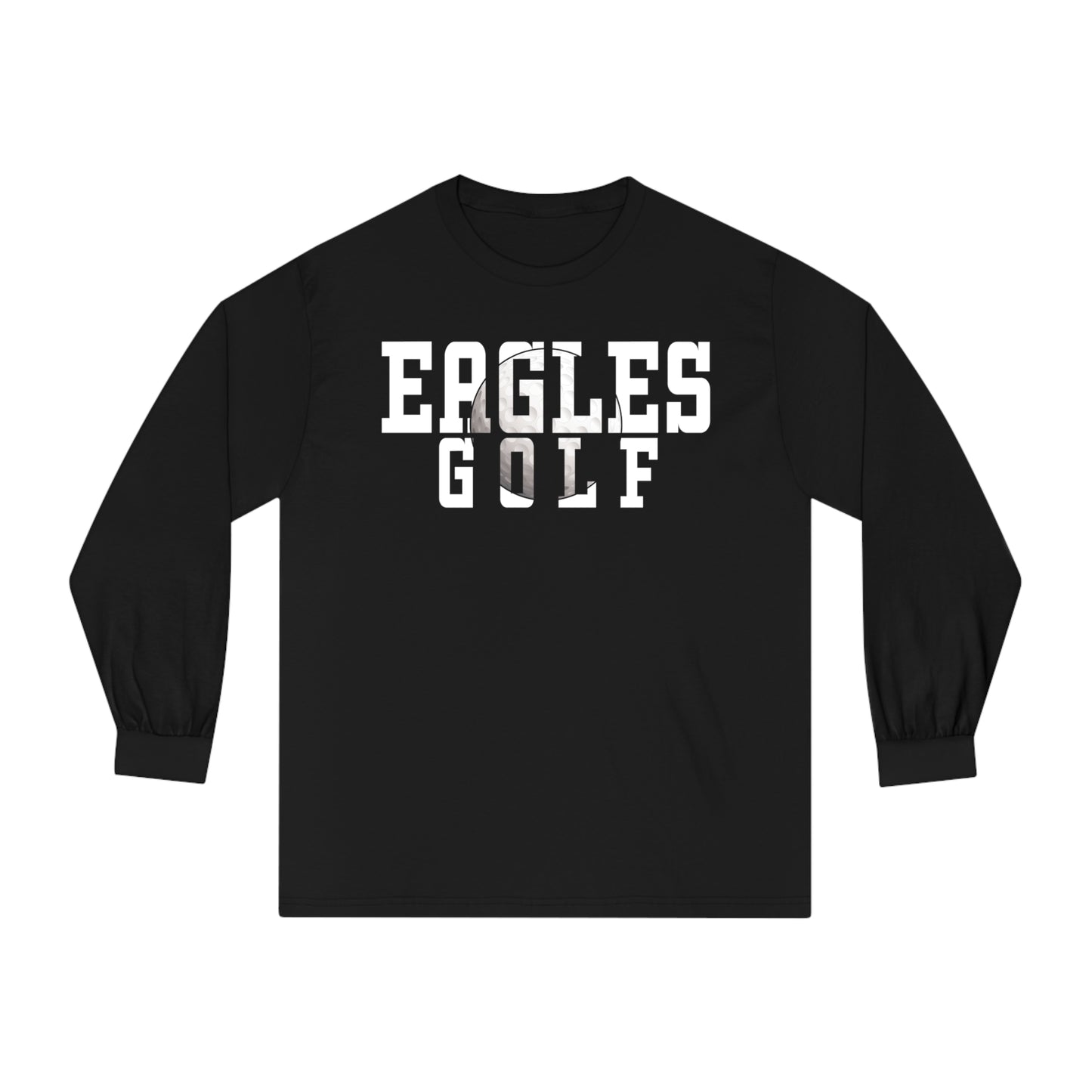 Golf Cutout - American Apparel Unisex Classic Long Sleeve T-Shirt
