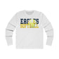 Softball Cutout - Next Level Men's Long Sleeve Crew Tee