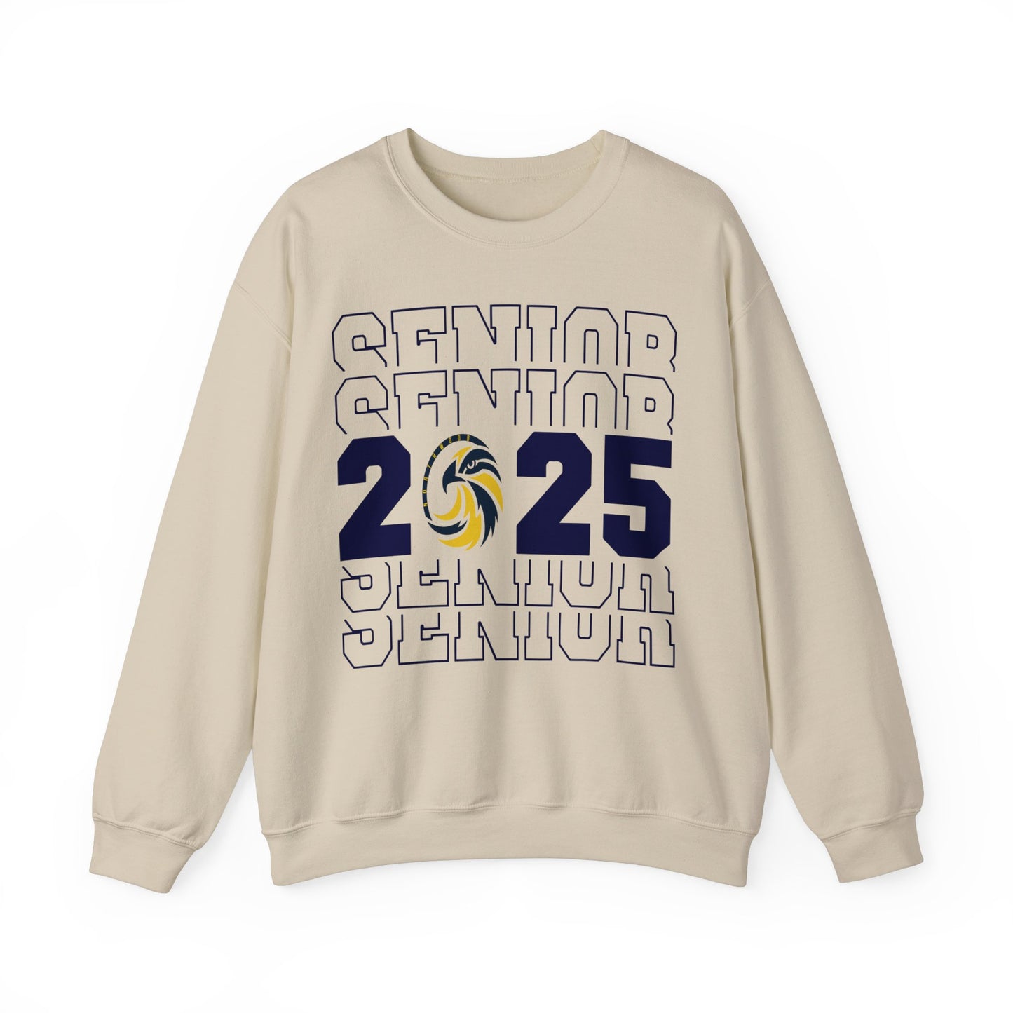 Senior Stacked c/o 2025 - Gildan Unisex Heavy Blend™ Crewneck Sweatshirt