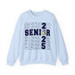 Seniors Cross Stacked c/o 2025 - Gildan Unisex Heavy Blend™ Crewneck Sweatshirt