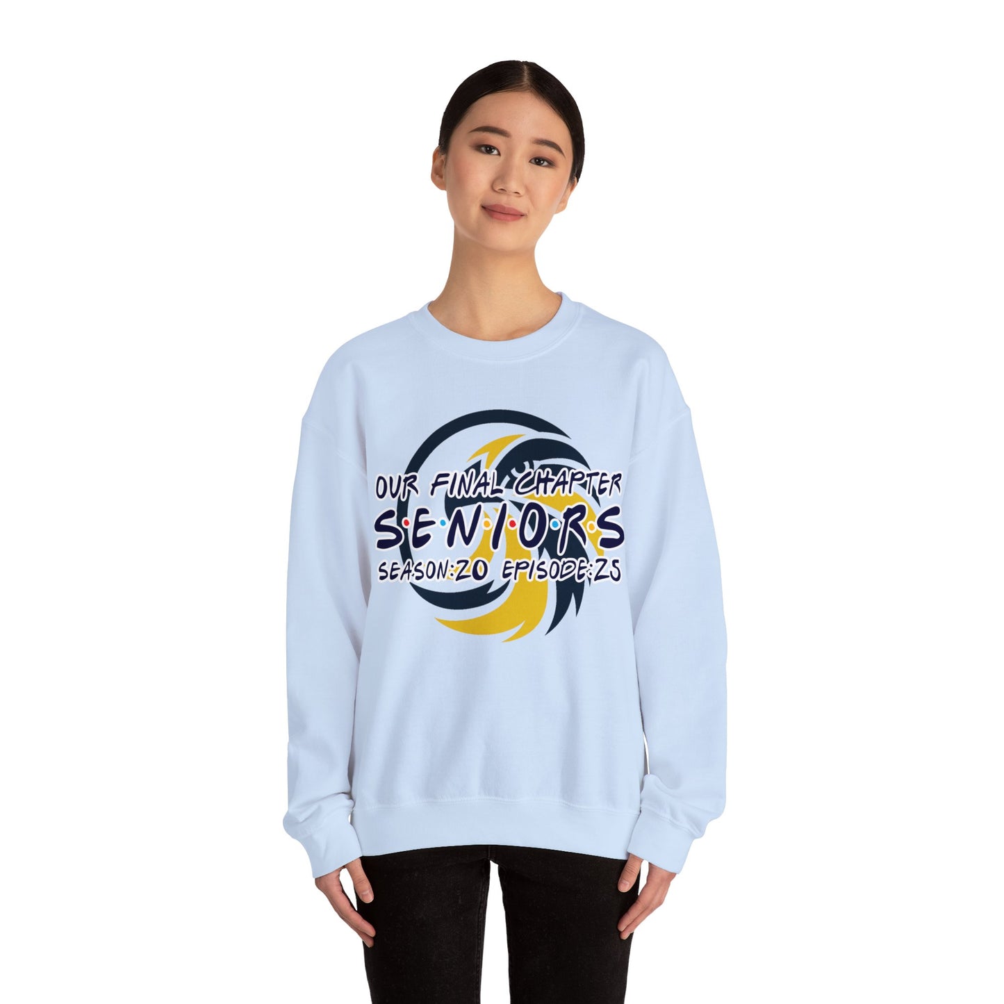 S.E.N.I.O.R.S c/o 2025 - Gildan Unisex Heavy Blend™ Crewneck Sweatshirt