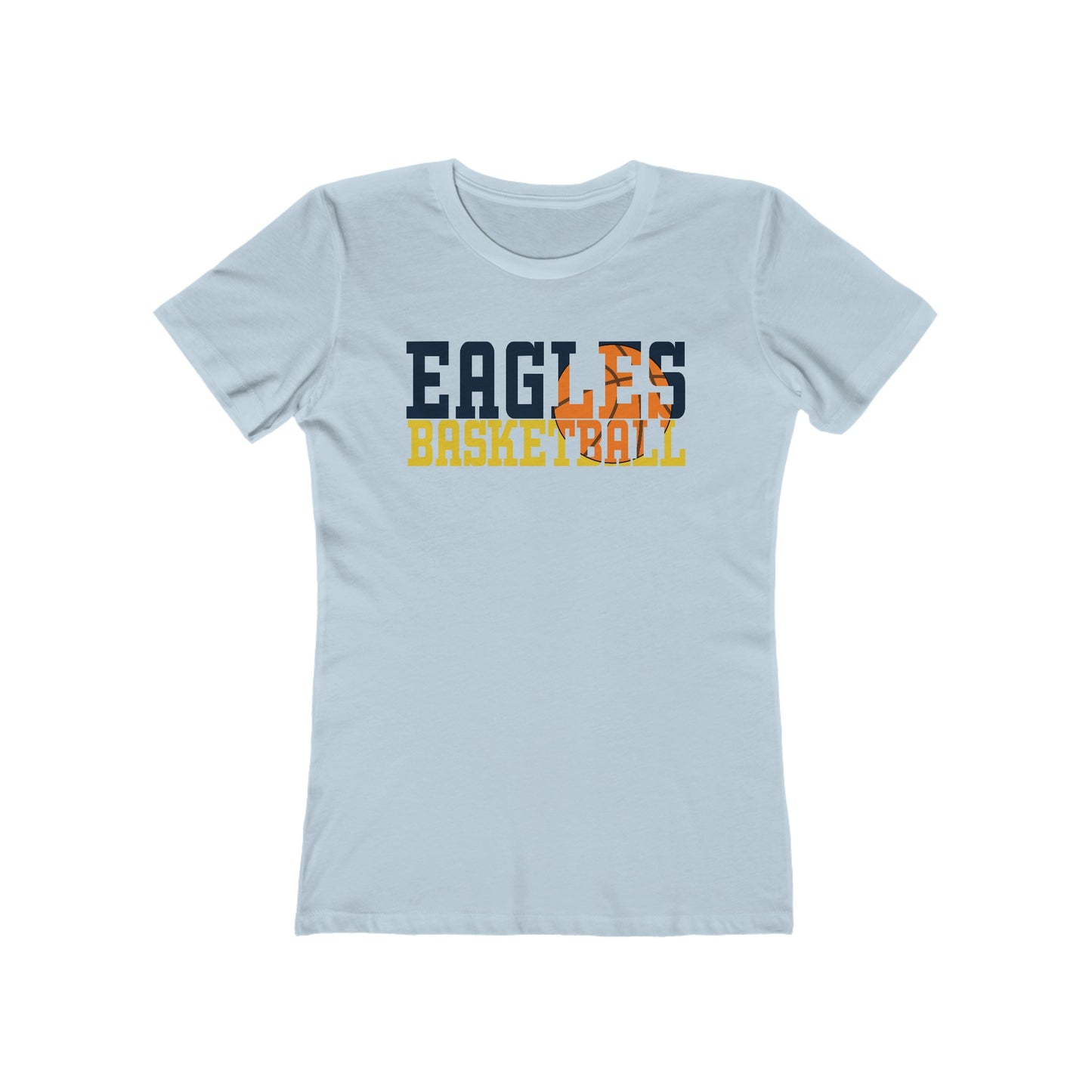 Basketball Cutout - Next Level Women's The Boyfriend Tee