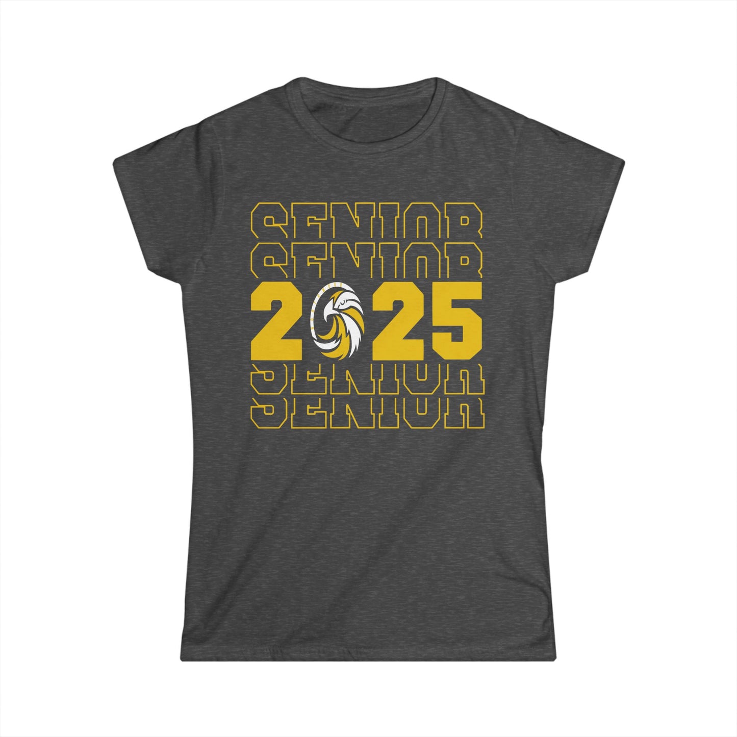 Senior Stacked c/o 2025 - Gildan Women's Softstyle Tee