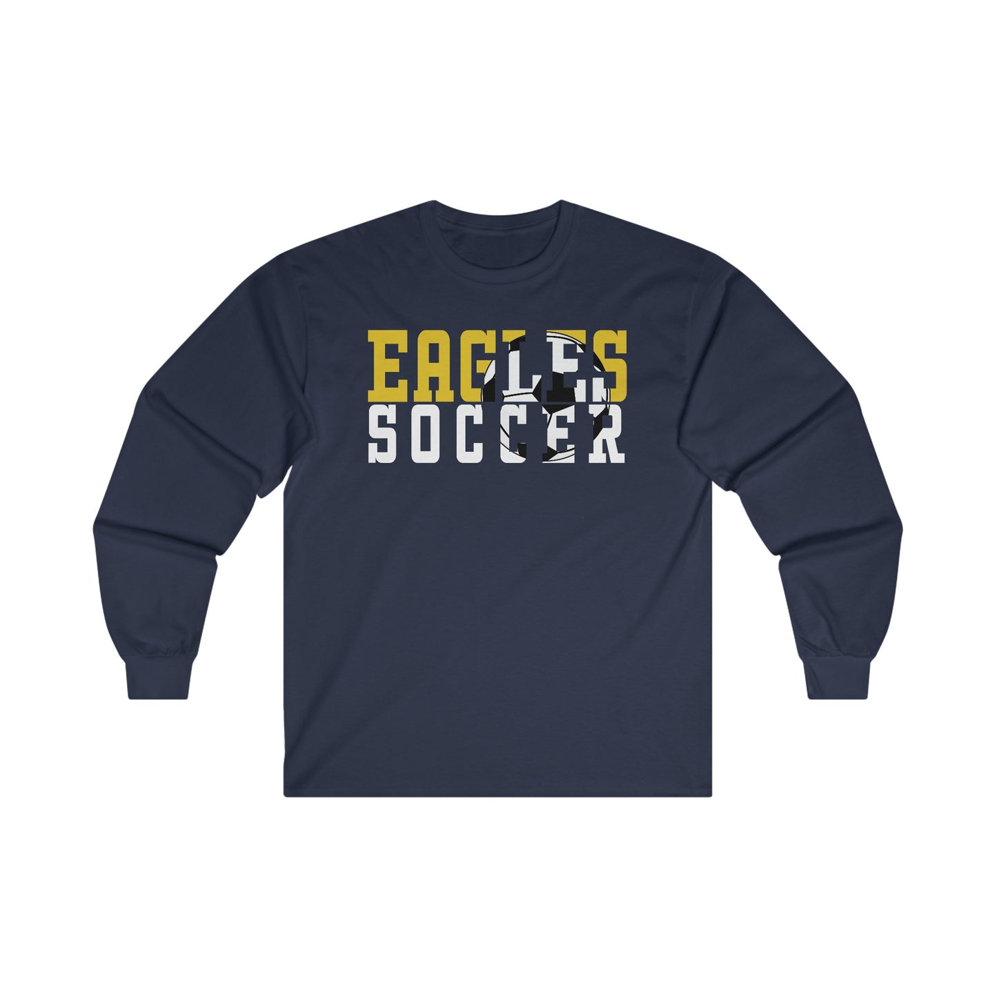 Soccer Cutout - Gidan Ultra Cotton Long Sleeve Tee