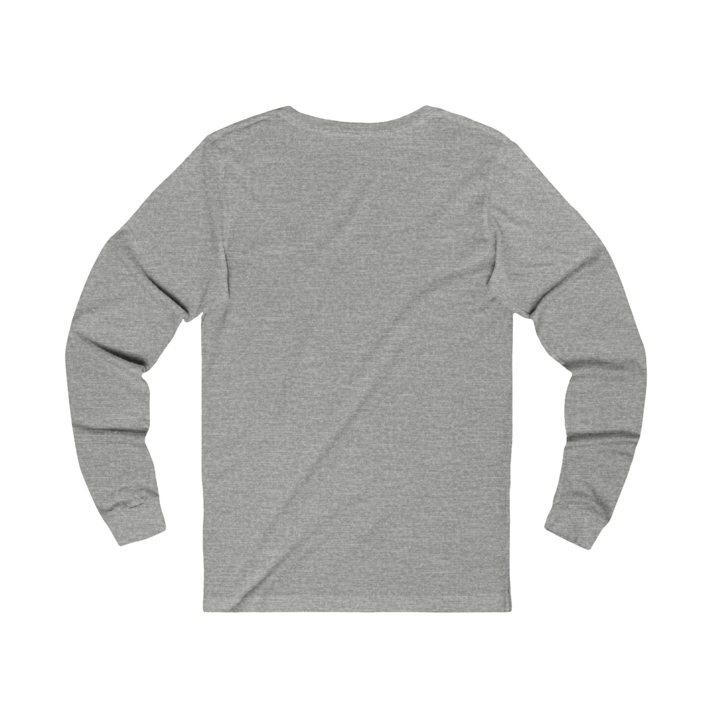 Baseball Cutout - Bella+Canva Unisex Jersey Long Sleeve Tee