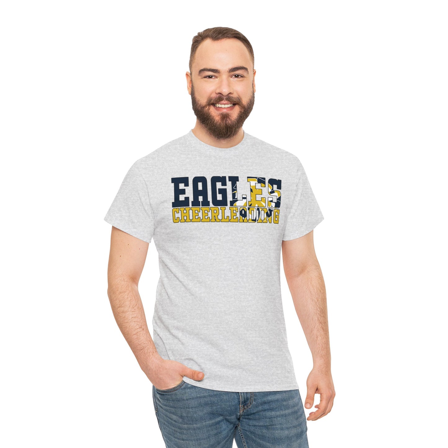 Cheerleading Cutout - Gildan Unisex Heavy Cotton Tee