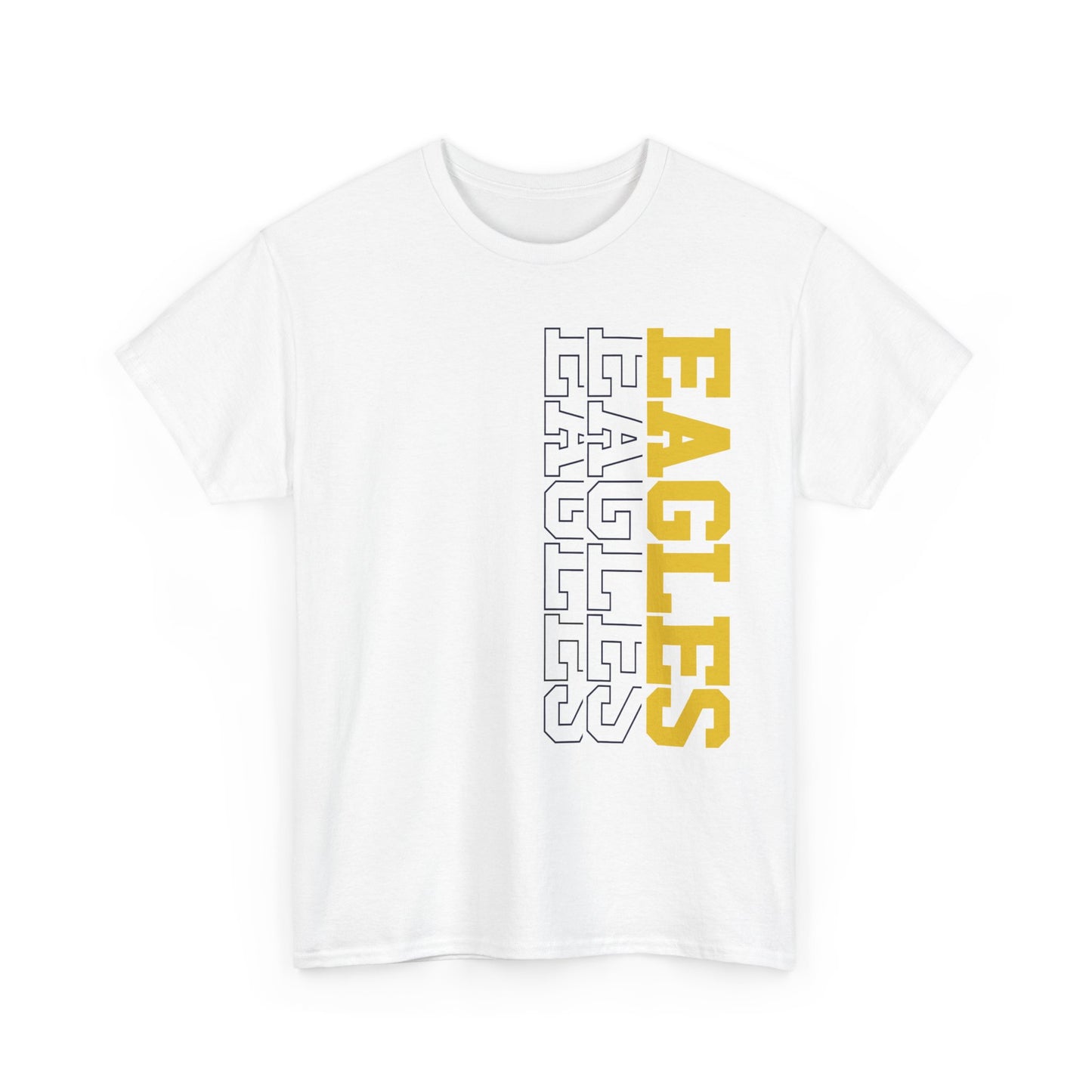 Sideways Eagles - Gildan Unisex Heavy Cotton Tee