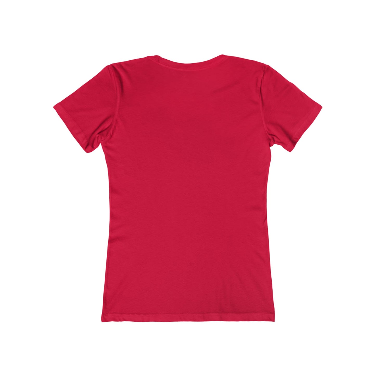 Soccer Cutout - Next Level Women's The Boyfriend Tee