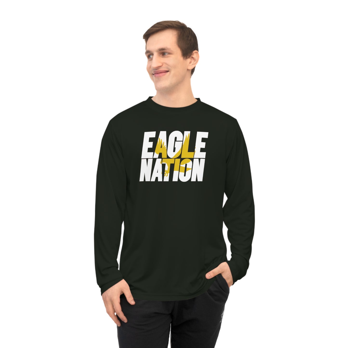 Eagle Nation - Team 365 Unisex Performance Long Sleeve Shirt