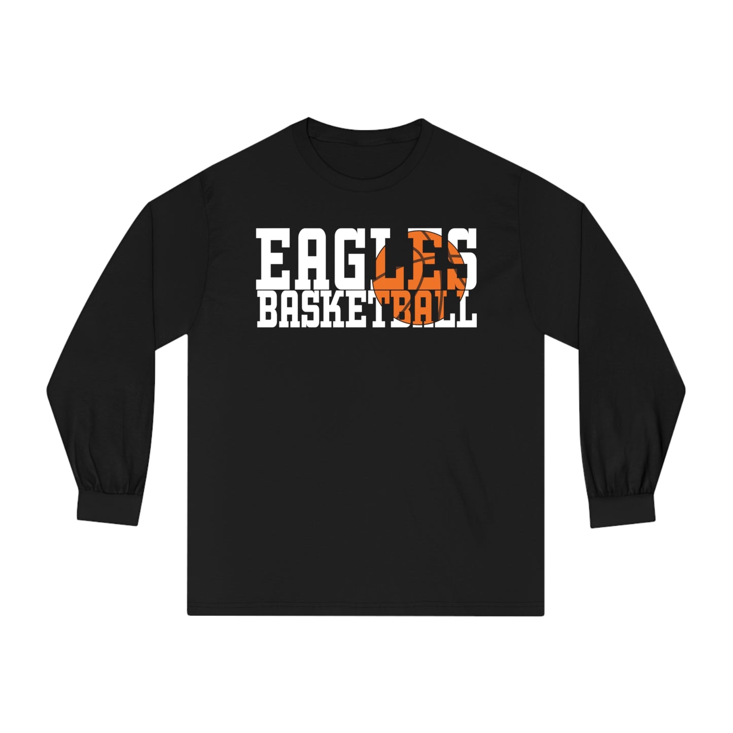 Basketball Cutout - American Apparel Unisex Classic Long Sleeve T-Shirt