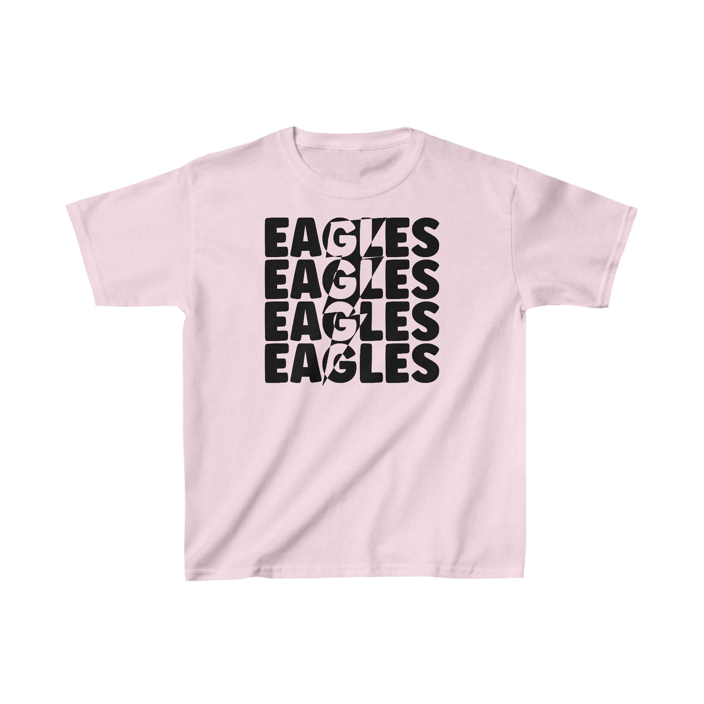 Lightning Bolt Eagle - Gildan Kids Heavy Cotton™ Tee