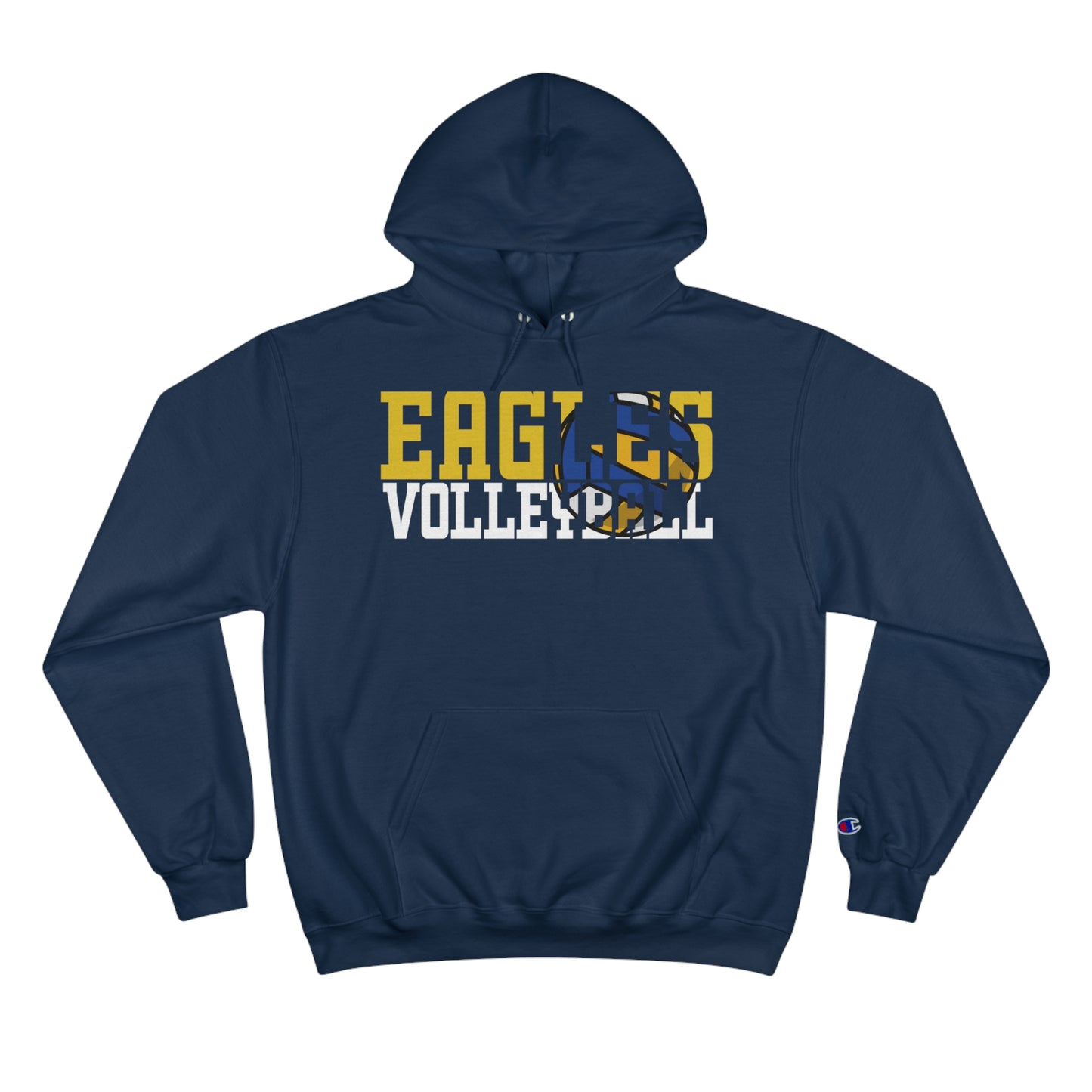 Volleyball Cutout - Champion Hoodie