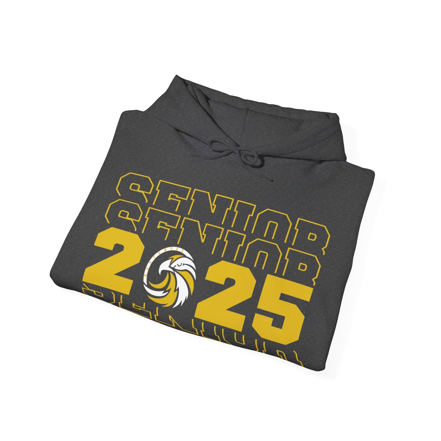 Senior Stacked c/o 2025 - Gildan Unisex Heavy Blend™ Hooded Sweatshirt