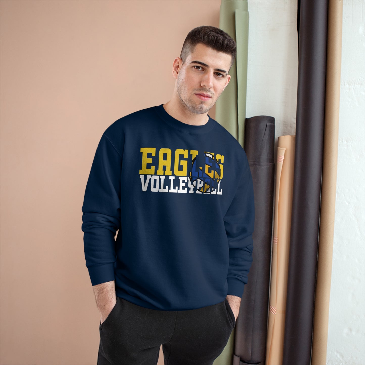 Volleyball Cutout - Champion Sweatshirt