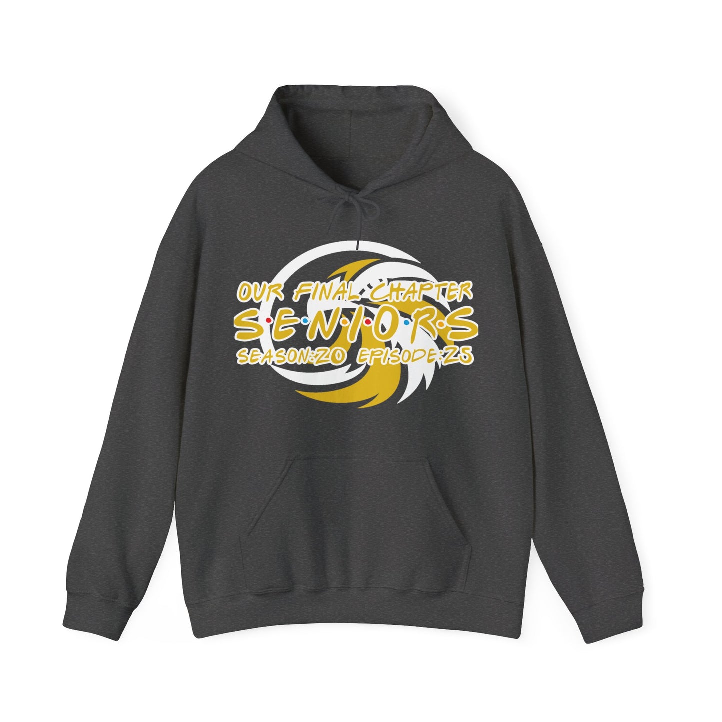 S.E.N.I.O.R.S. c/o 2025 - Gildan Unisex Heavy Blend™ Hooded Sweatshirt