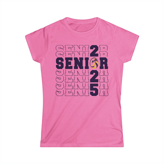 Seniors Cross Stacked - Gildan Women's Softstyle Tee