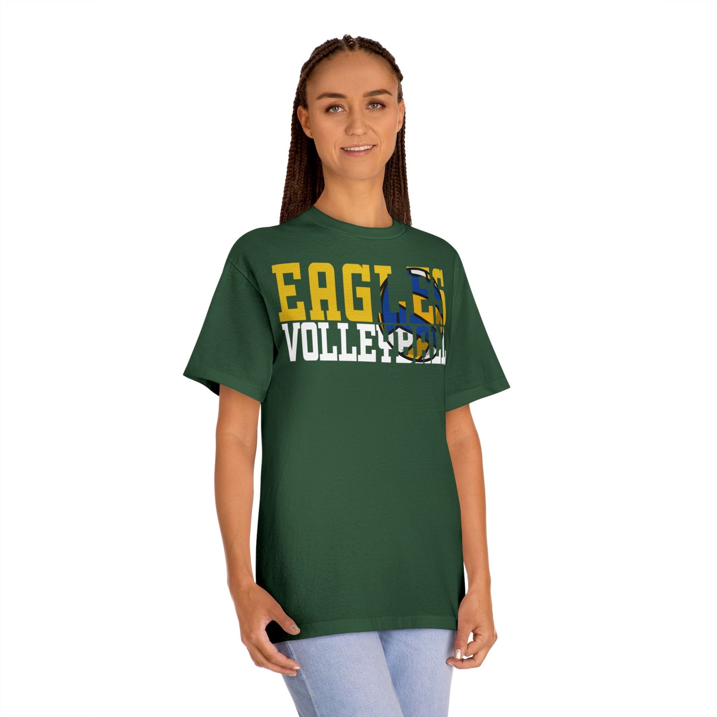 Volleyball Cutout - American Apparel Unisex Classic Tee