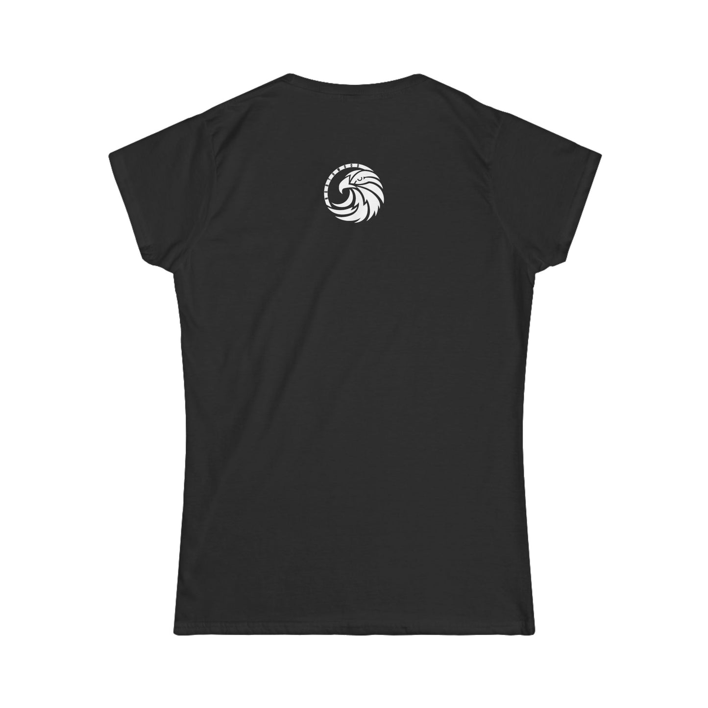 Lightning Bolt Eagle - Gildan Women's Softstyle Tee