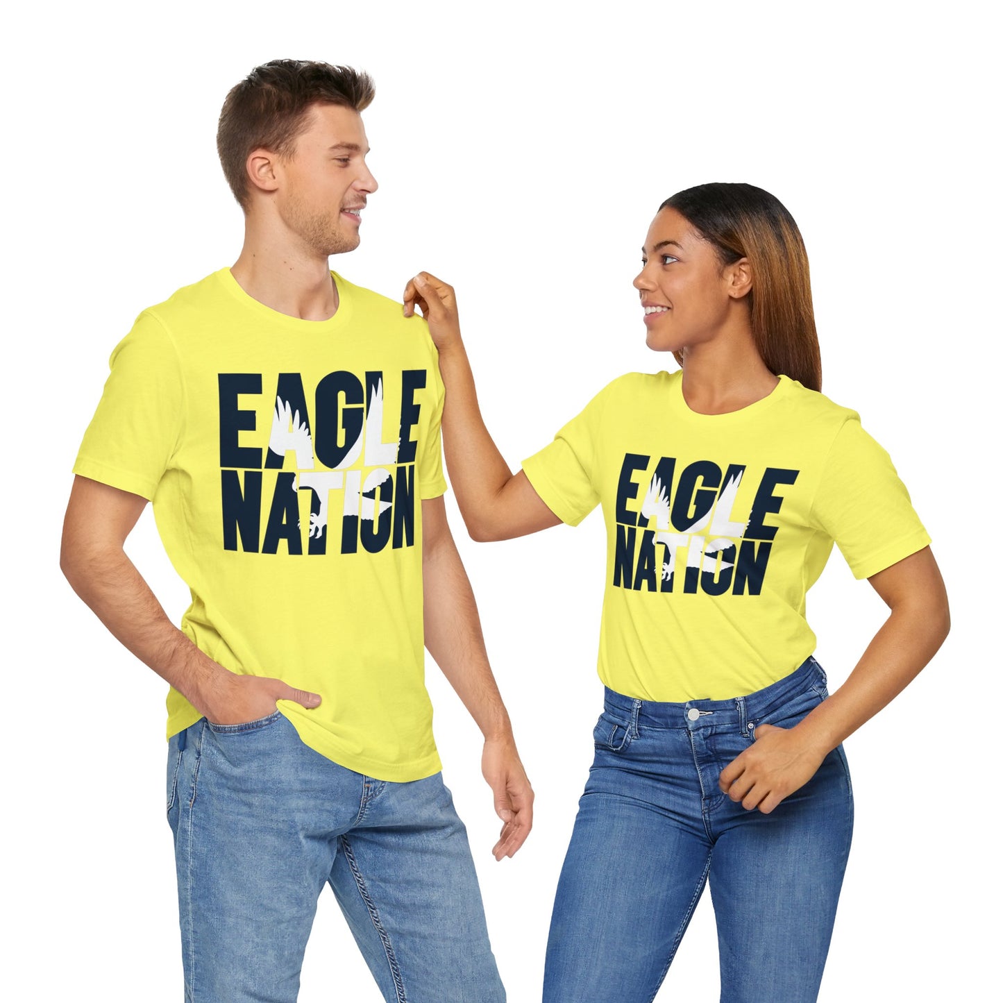 Eagle Nation - Bella+Canva Unisex Jersey Short Sleeve Tee