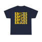 Lightning Bolt Eagles -  Gildan Unisex Heavy Cotton Tee