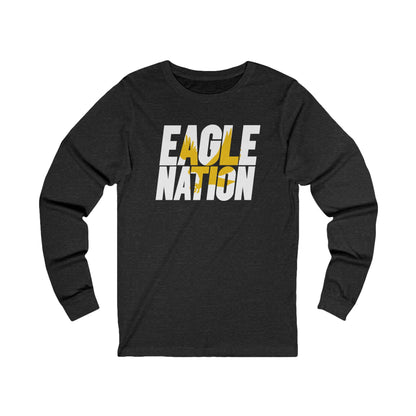 Eagle Nation - Bella Canva Unisex Jersey Long Sleeve Tee