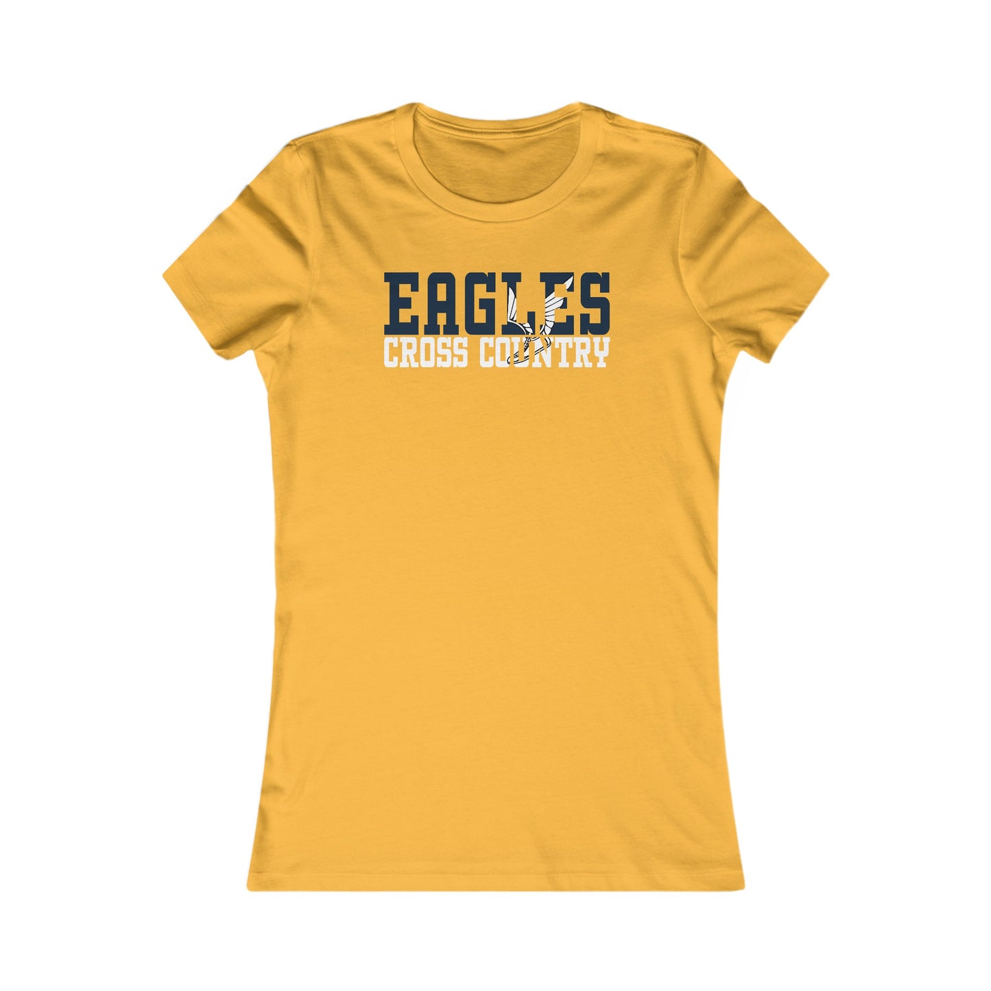 Cross Country Cutout - Bella+Canva Women's Favorite Tee